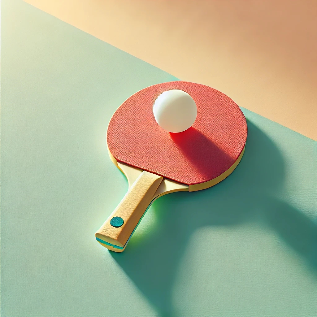 Tischtennis Foto KI